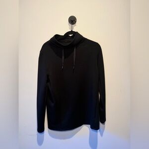 SPANX AirEssentials Luxe Black Sweatshirt